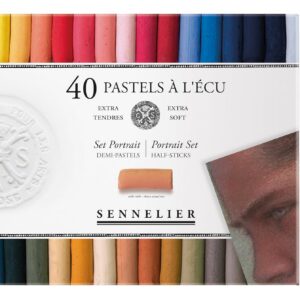 Sennelier Pastels Soft Half ST 40/PKG, portrait, taille unique
