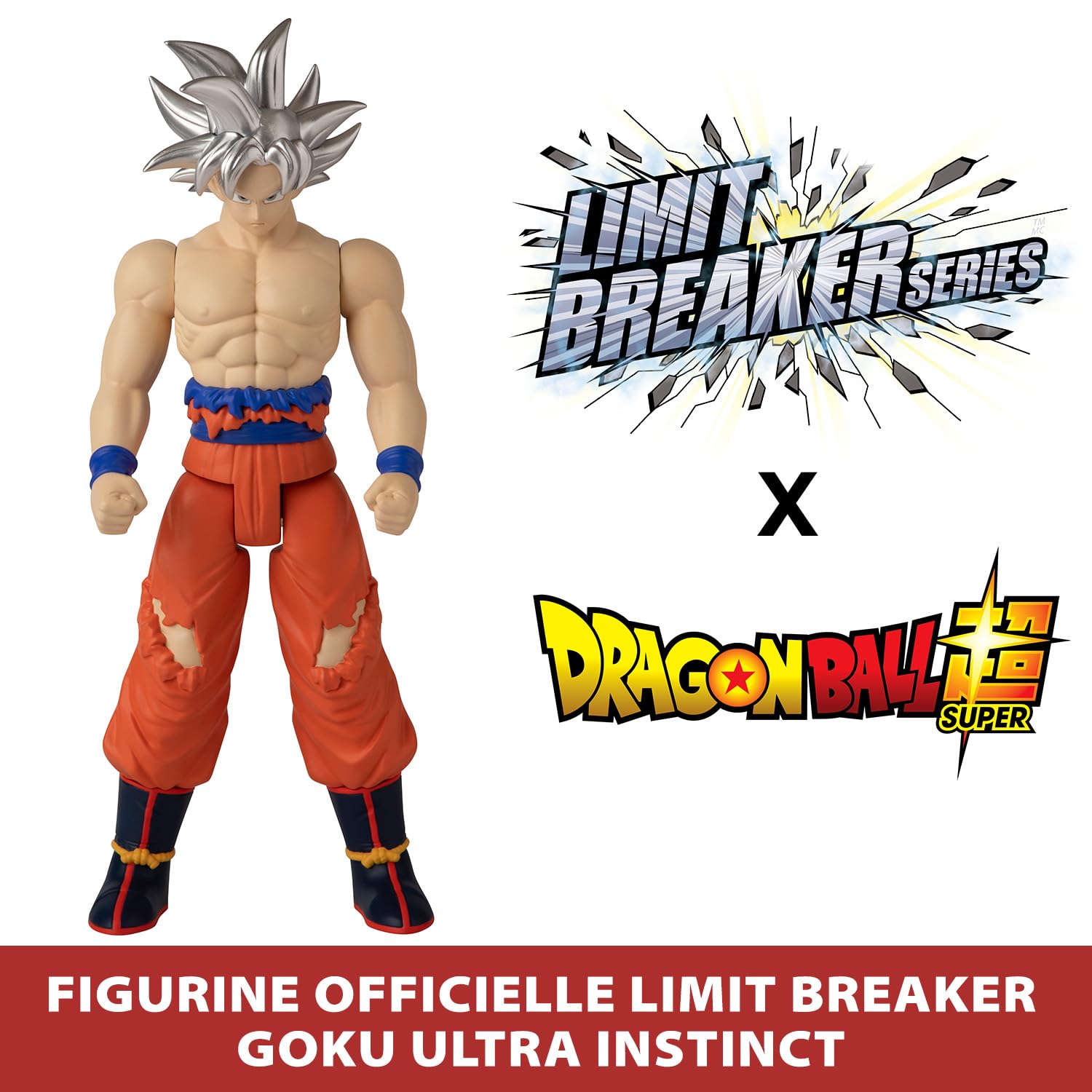 BANDAI Limit Breaker — Figurine Goku Ultra Instinct 30 cm – Image 2