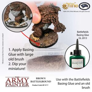 Alternative view of THE ARMY PAINTER Battleground — Décor Sable Brown réaliste