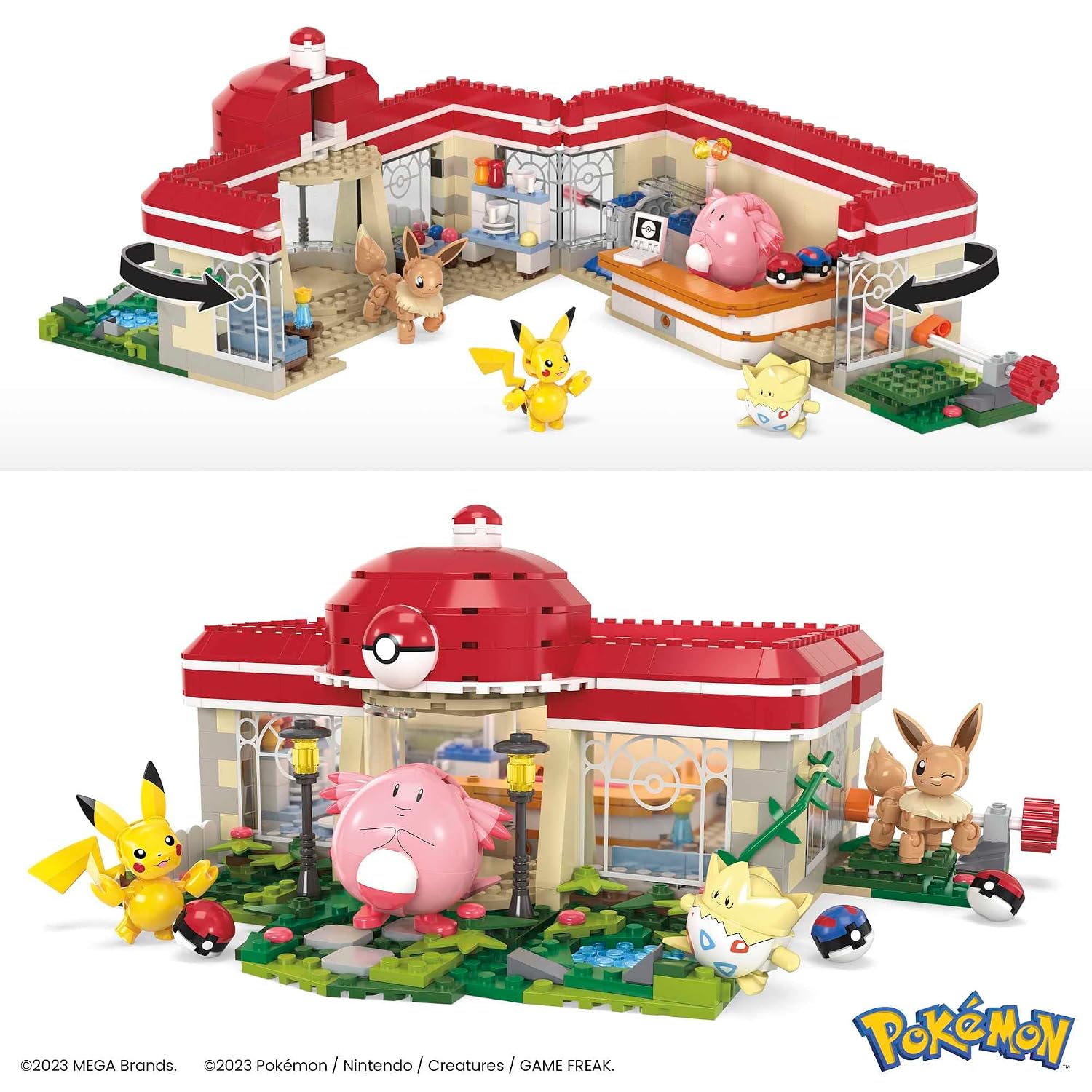 MEGA Pokémon — Coffret Centre Pokémon de la Forêt 648 pièces – Image 6