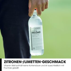 Alternative view of Vitamin Well Vitamine eau au goût – vitamine B, vitamine D – boisson fonctionnelle et hypocalorique enrichie en ingrédients fonctionnels – 12 x 500 ml avec gage (reload)