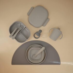 Alternative view of MUSHIE — Boîte à repas enfant avec compartiments Cloud
