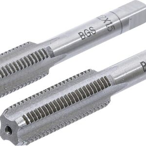 BGS 1900-M12X1.5-B | Tarauds et filières | pré-taraud et filière | M12 x 1,5 mm | 2 pièces
