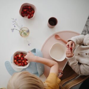 Alternative view of MUSHIE — Set de Table en Silicone Antidérapant Blush