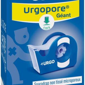 Urgo - Sparadrap avec Dévidoir - Fixation Pansements/Dispositifs - Microporeux - 9,14 m x 2,5 cm