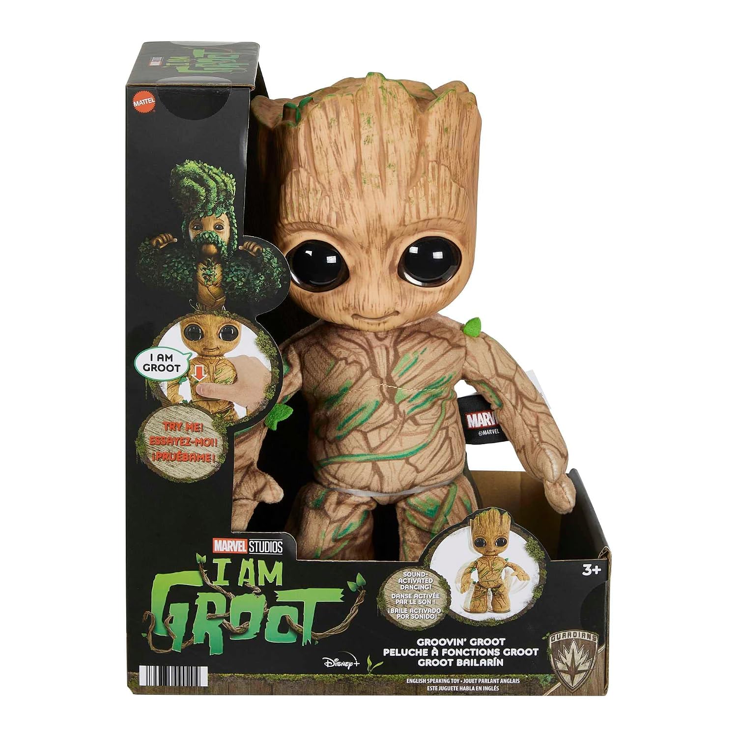 MATTEL Marvel — Peluche Dansante et Parlante Groot 29 cm – Image 5