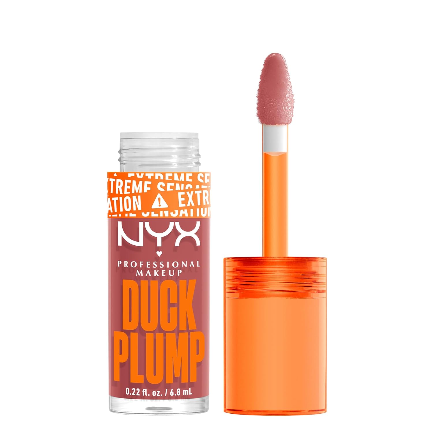 NYX PROFESSIONAL MAKEUP Duck Plump — Laque à lèvres Nude Swings