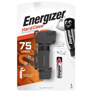 Energizer Lampe Torche LED Hard Case, Mini Lampe de Poche, Ultra Robuste et Compacte, Pile Incluse