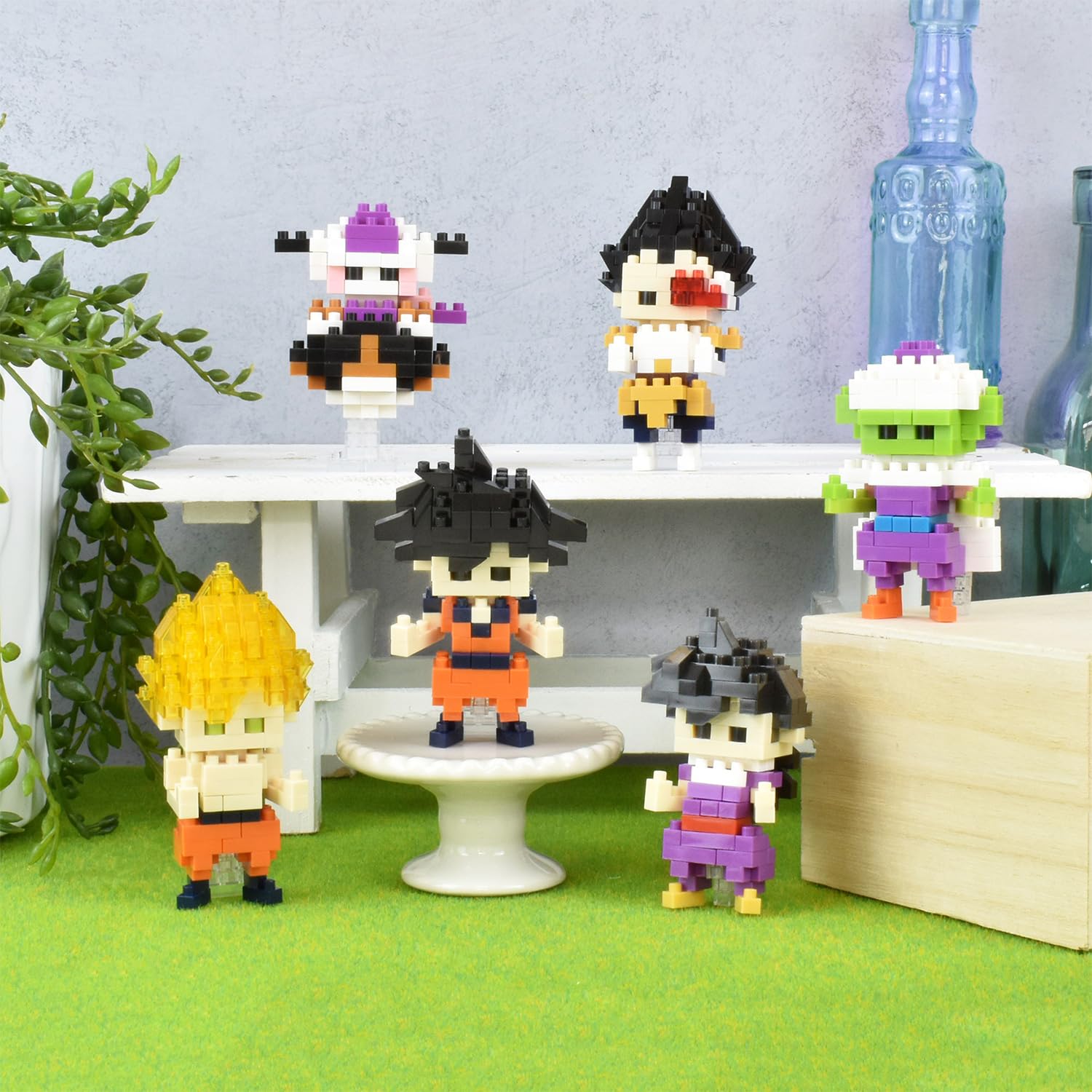 BANDAI Nanoblock — Mini figurine en briques Son Goku SSJ – Image 4