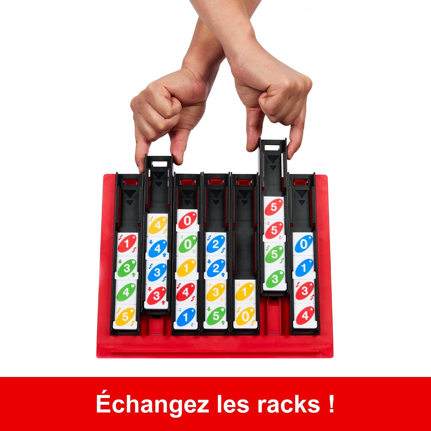 MATTEL Games UNO Quatro — Jeu de Tuiles Familial 2 à 4 Joueurs – Image 4