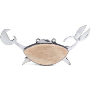 Kikkerland Multi outil en forme de crabe, Ouvre bouteille