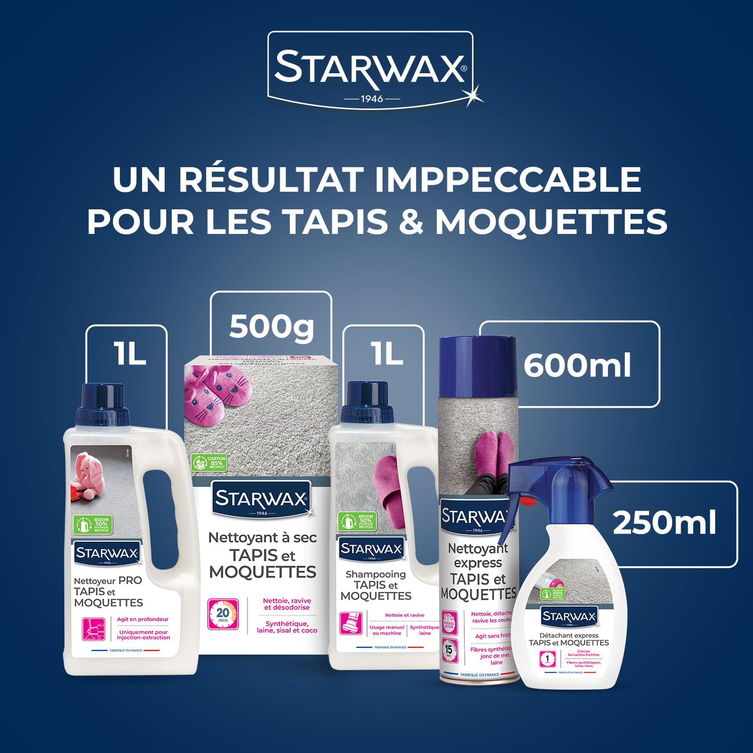 STARWAX — Détachant express tapis et moquettes 3x250ml – Image 4