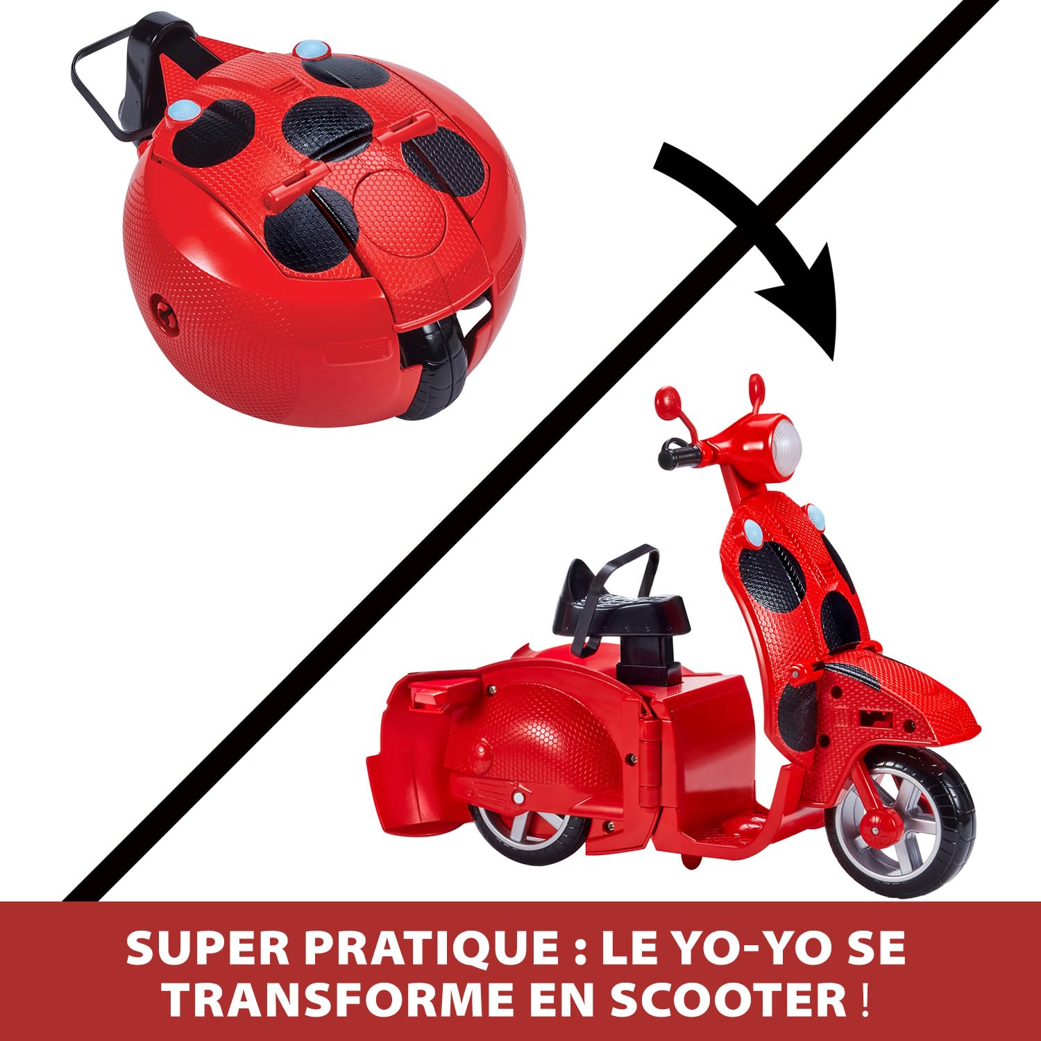 BANDAI Miraculous Ladybug — Coffret Scooter + Poupée 26cm – Image 2