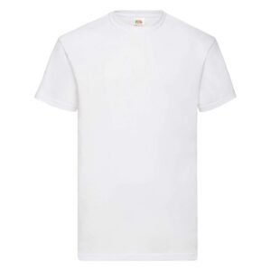 Fruit of the Loom Valueweight Lot de 5 t-Shirts à Manches Courtes pour Homme, Blanc (Blanc 0_Blanc), M