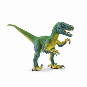 SCHLEICH Dinosaurs — Vélociraptor à mâchoire et bras mobiles