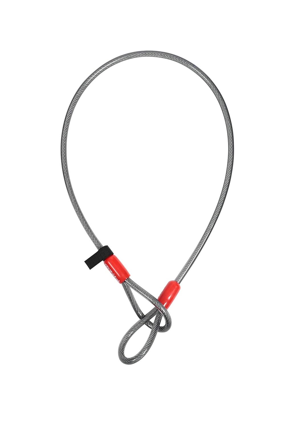 Zéfal K-Traz Câble, Câble Antivol Vélo 120 cm ou 220 cm - Complément Antivol - 2 boucles - Pour Sécuriser Roues, Selle, Accessoires ou plusieurs vélos