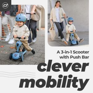Alternative view of SCOOT & RIDE Highwaykick 1 Push and Go — Trottinette 2 en 1