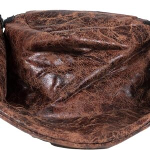 Alternative view of P'TIT CLOWN — Chapeau de Pirate Adulte Marron