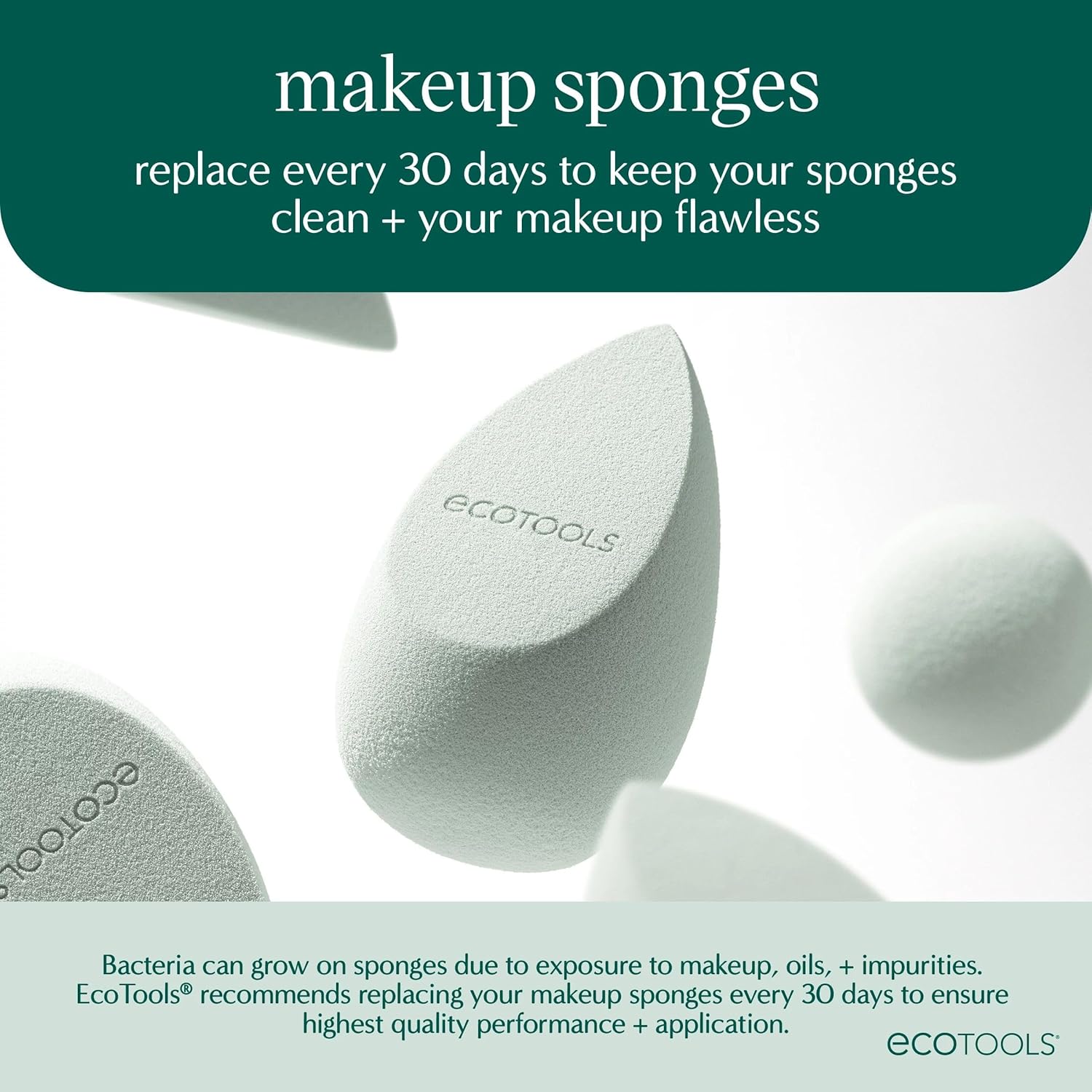 ECOTOOLS Core Five — Lot de 5 pinceaux et éponge maquillage – Image 7