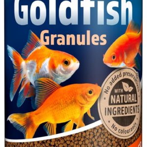 TETRA - Aliment Complet en Granulés - Pour Poissons Rouges et d'Eau Froide - Avec Couvercle Doseur - 1 Litre