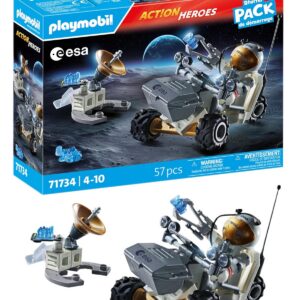 Playmobil | Action Heroes | ESA | Mission Spatiale | Jouet pour Enfants à partir de 4 Ans | 71734