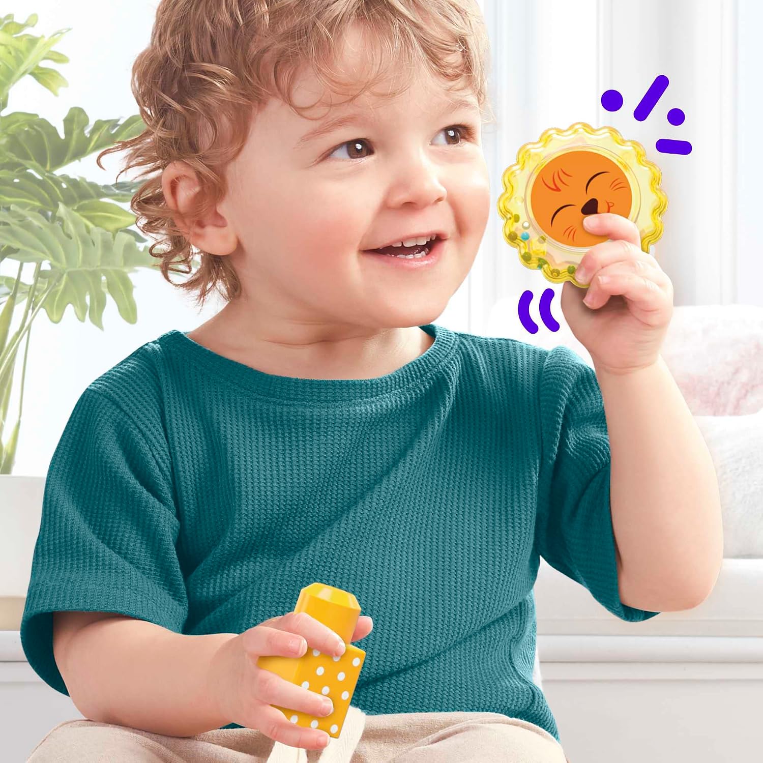 MEGA BLOKS — Coffret de Construction Sensoriel 15 Blocs – Image 2