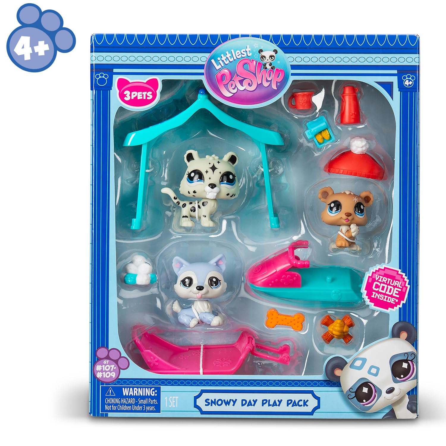 LITTLEST PET SHOP — Coffret Jour de Neige 3 Animaux – Image 6