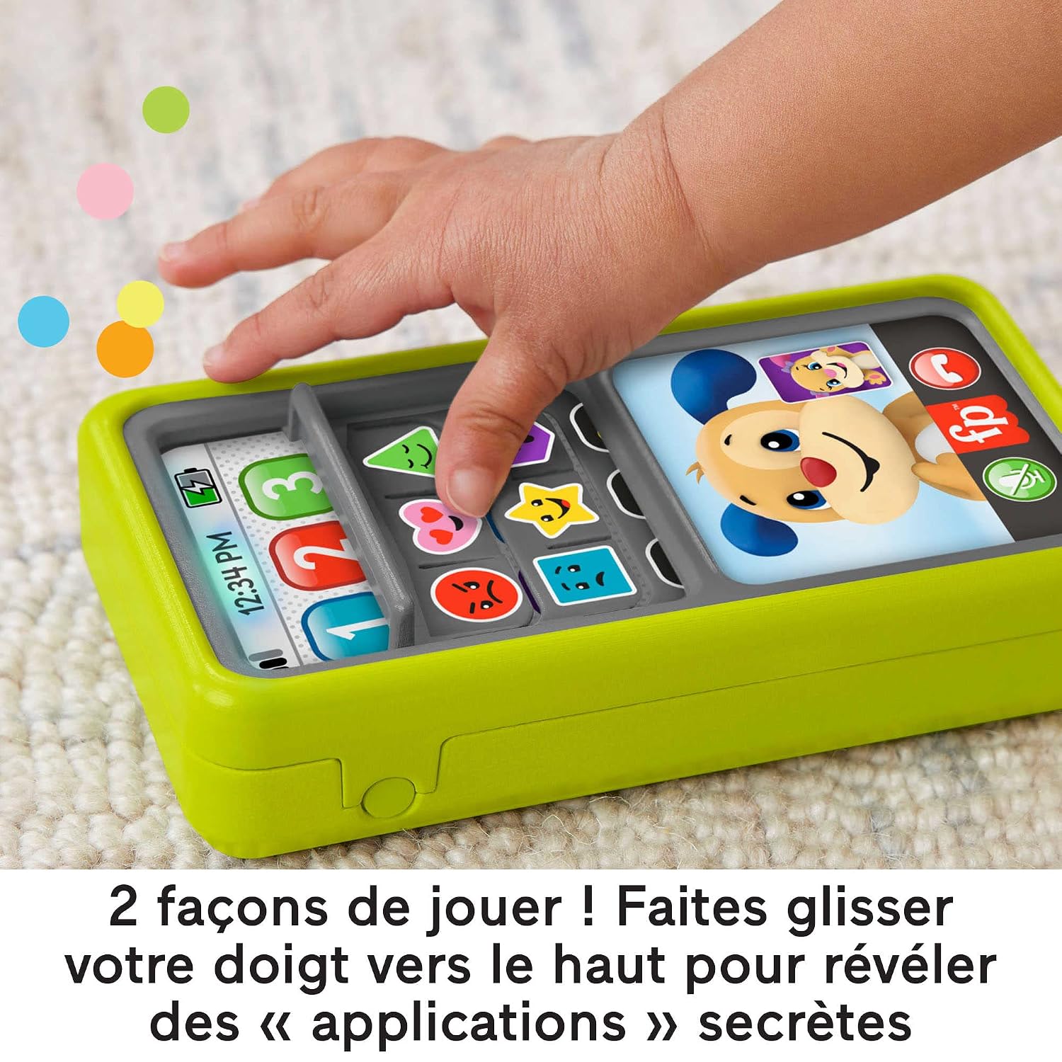 FISHER-PRICE — Smartphone d’Apprentissage 2 en 1 musical – Image 5