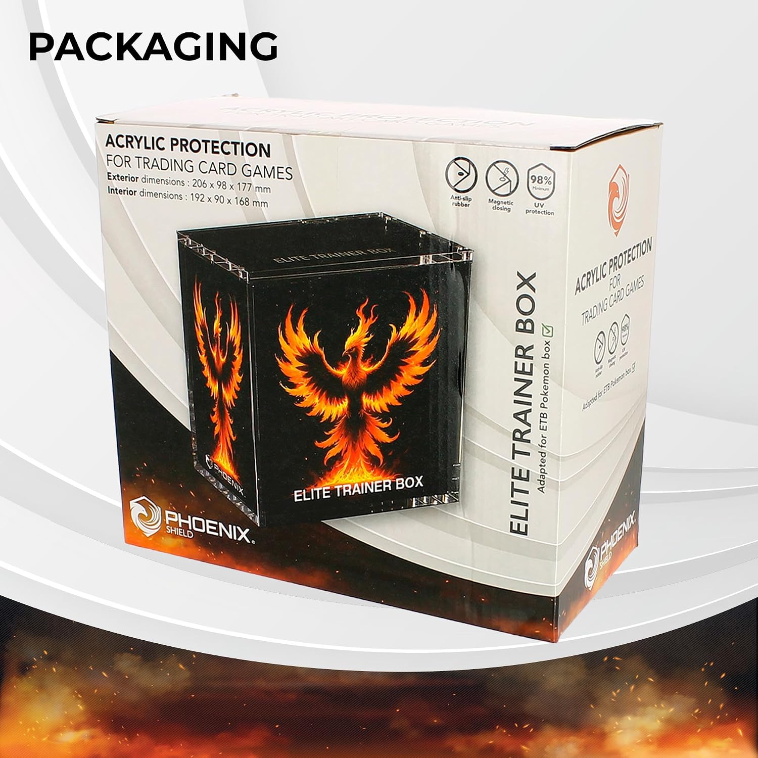 PHOENIX SHIELD — Boîte Acrylique de Protection pour Display – Image 2