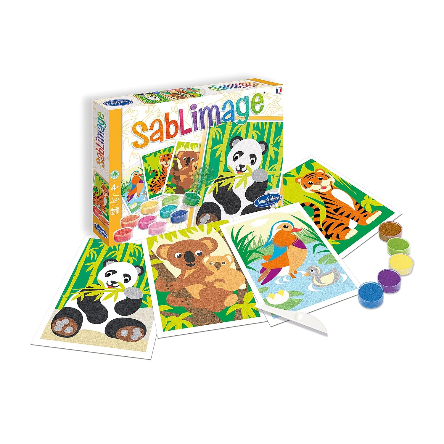 SENTOSPHÈRE Sablimage — Kit créatif Animaux en danger – Image 2