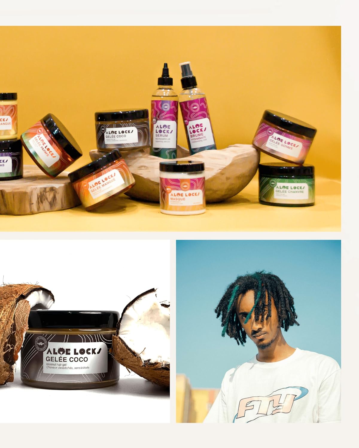 ALOÉ LOCKS — Gelée à l'Aloe Vera 300ml – Image 3