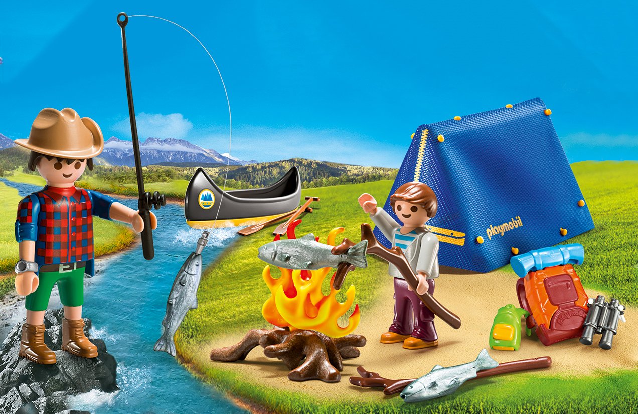PLAYMOBIL Family Fun 9323 — Valisette Campeurs – Image 2