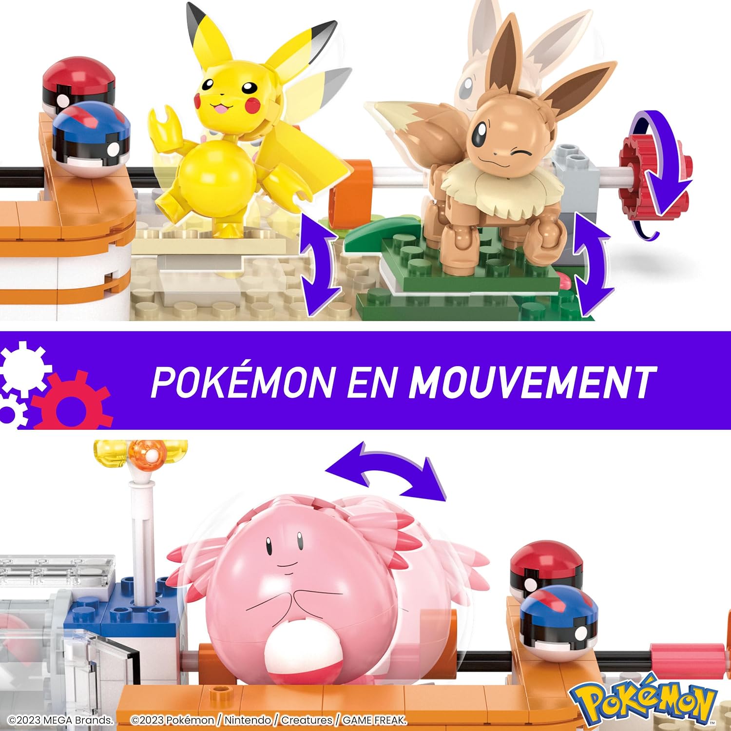 MEGA Pokémon — Coffret Centre Pokémon de la Forêt 648 pièces – Image 2