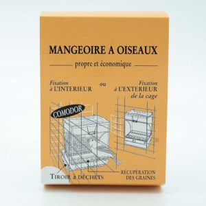 Alternative view of TYROL — Mangeoire oiseaux anti-gaspillage 10,5x8,2x14,5 cm