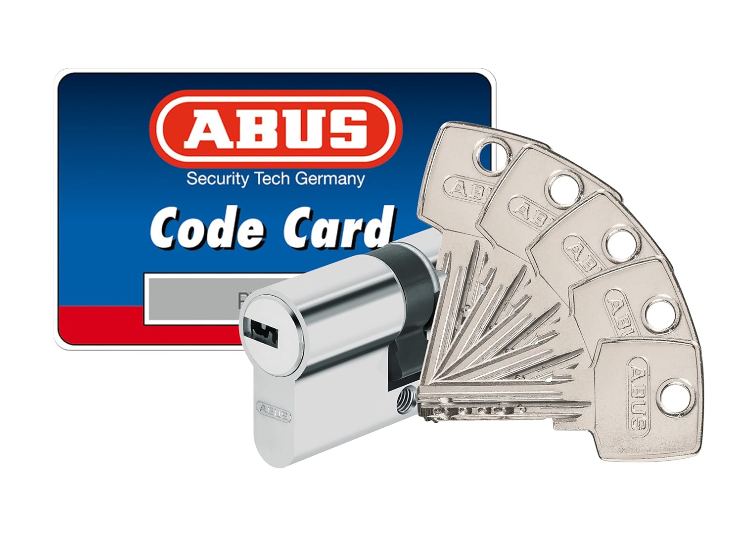 Abus 37796 Cylindre avec clé 45 x 55 mm Argent – Image 4