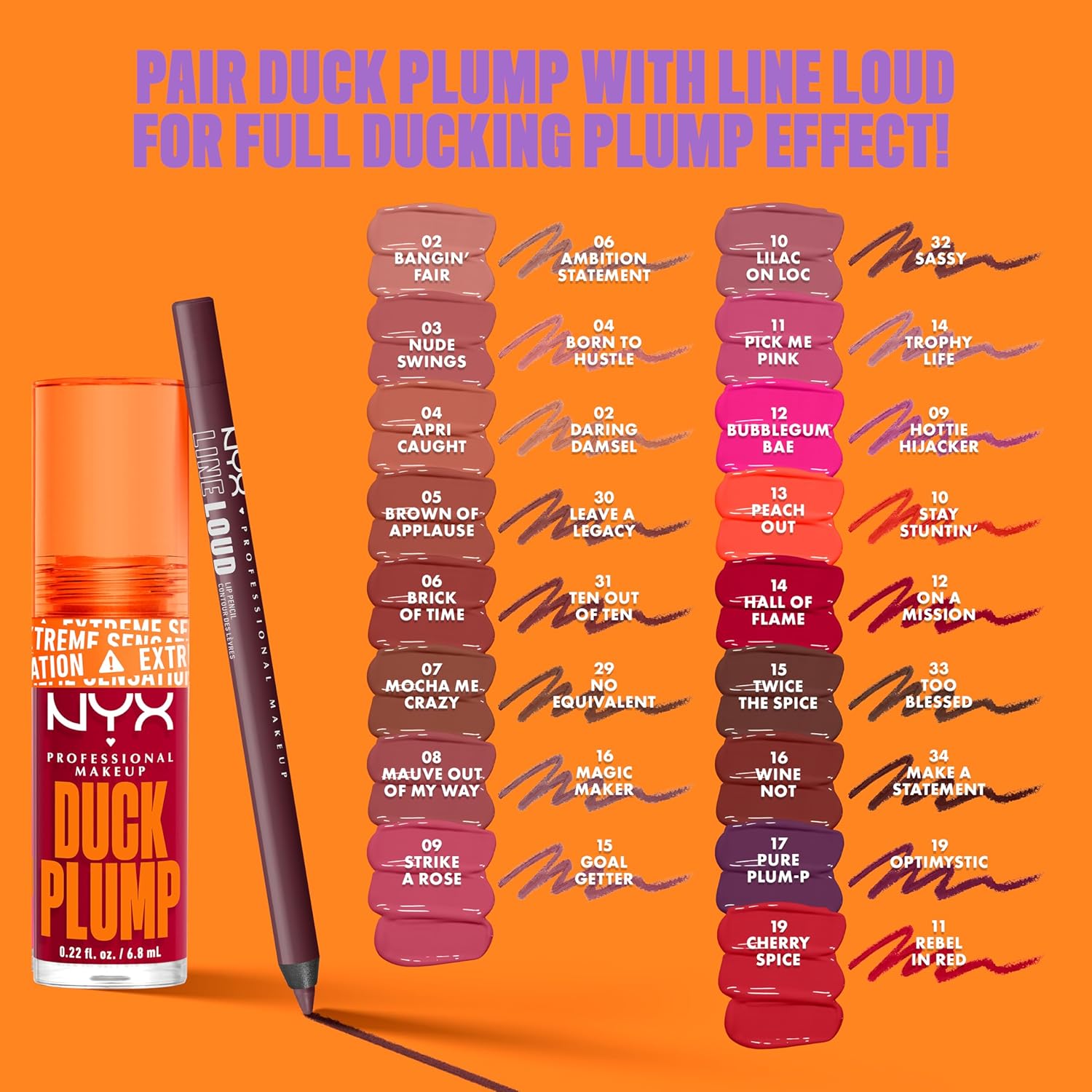 NYX PROFESSIONAL MAKEUP Duck Plump — Laque à lèvres Clearly Spicy – Image 5