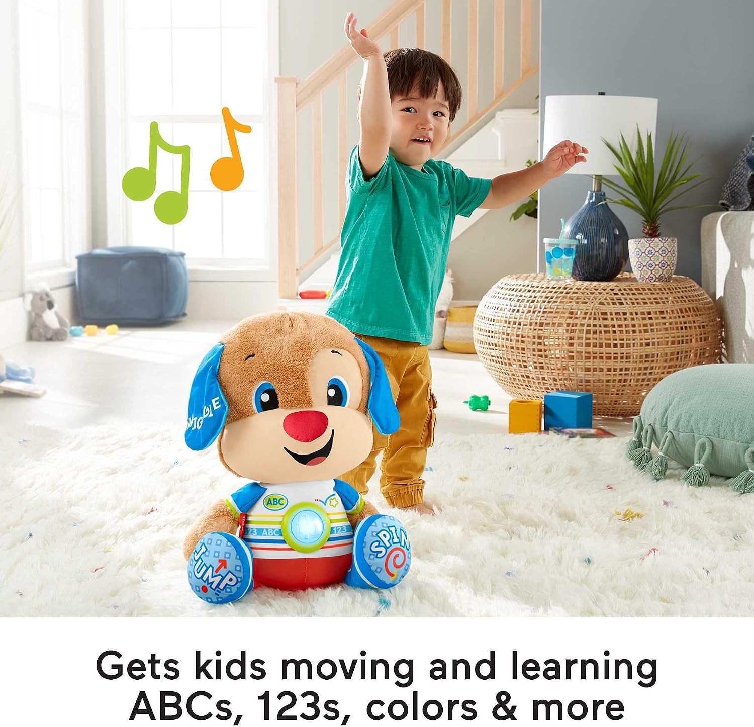FISHER-PRICE — Peluche musicale Puppy Éveil Progressif géant – Image 3