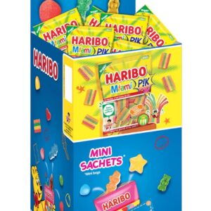 HARIBO Miami Pik — Bonbons piquants mini sachets 30 x 40 g