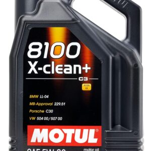 Alternative view of MOTUL 8100 X-Clean+ — Huile moteur 5W30 5L