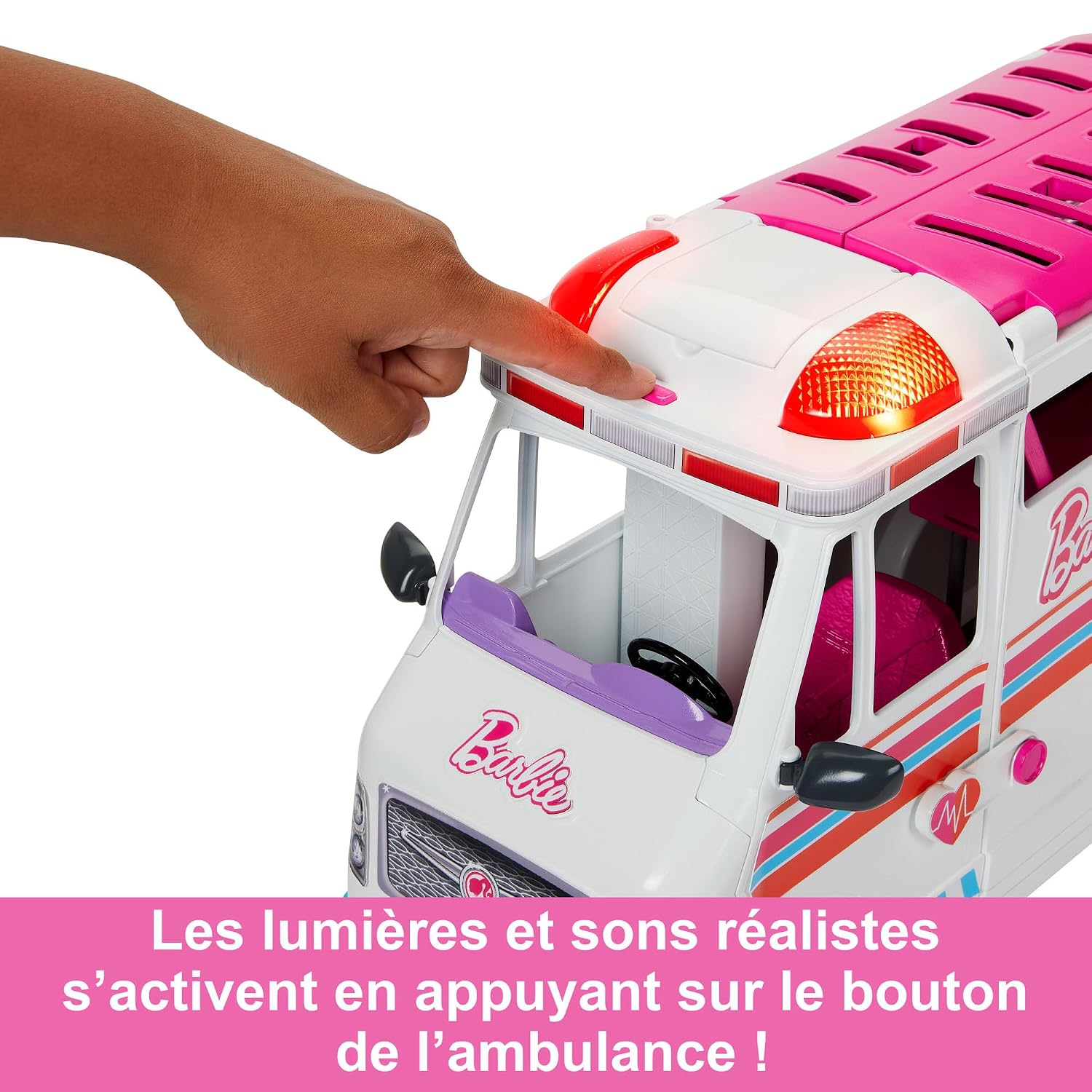 BARBIE — Coffret Véhicule Médical 2-en-1 avec 20 Accessoires – Image 4