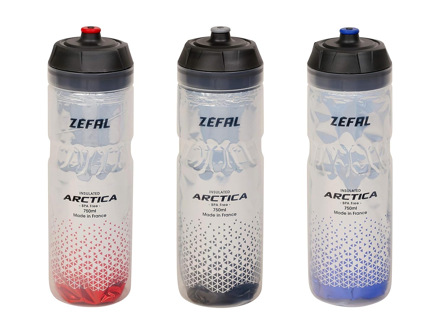 ZEFAL Arctica — Bidon vélo isotherme 750 ml Rouge – Image 6
