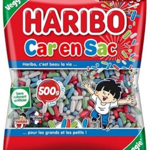 HARIBO Car En Sac — Bonbons Réglisse 500 g
