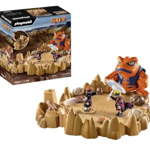 Playmobil 70667 Naruto vs. Pain - Naruto - Héros Issu de la série d'anime - pour reconstituer des scènes légendaires ou Inventer de Nouvelles Histoires - Dès 5 Ans