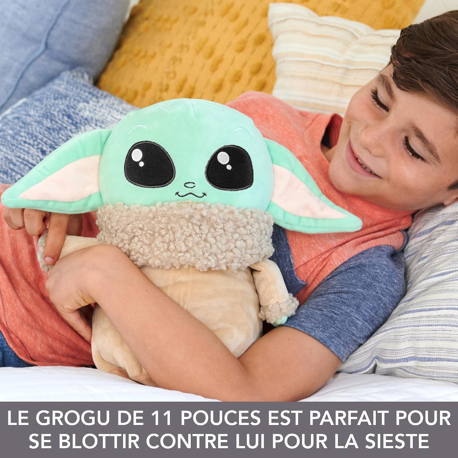 MATTEL Star Wars — Peluche Grogu sautillante sonore – Image 2