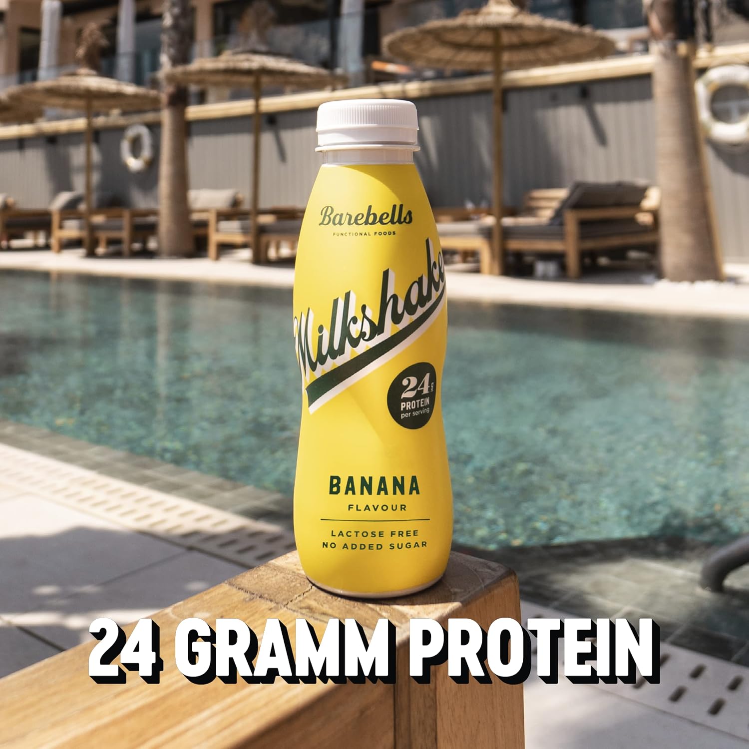 BAREBELLS — Milkshake Protéiné Banane 8x330ml – Image 3