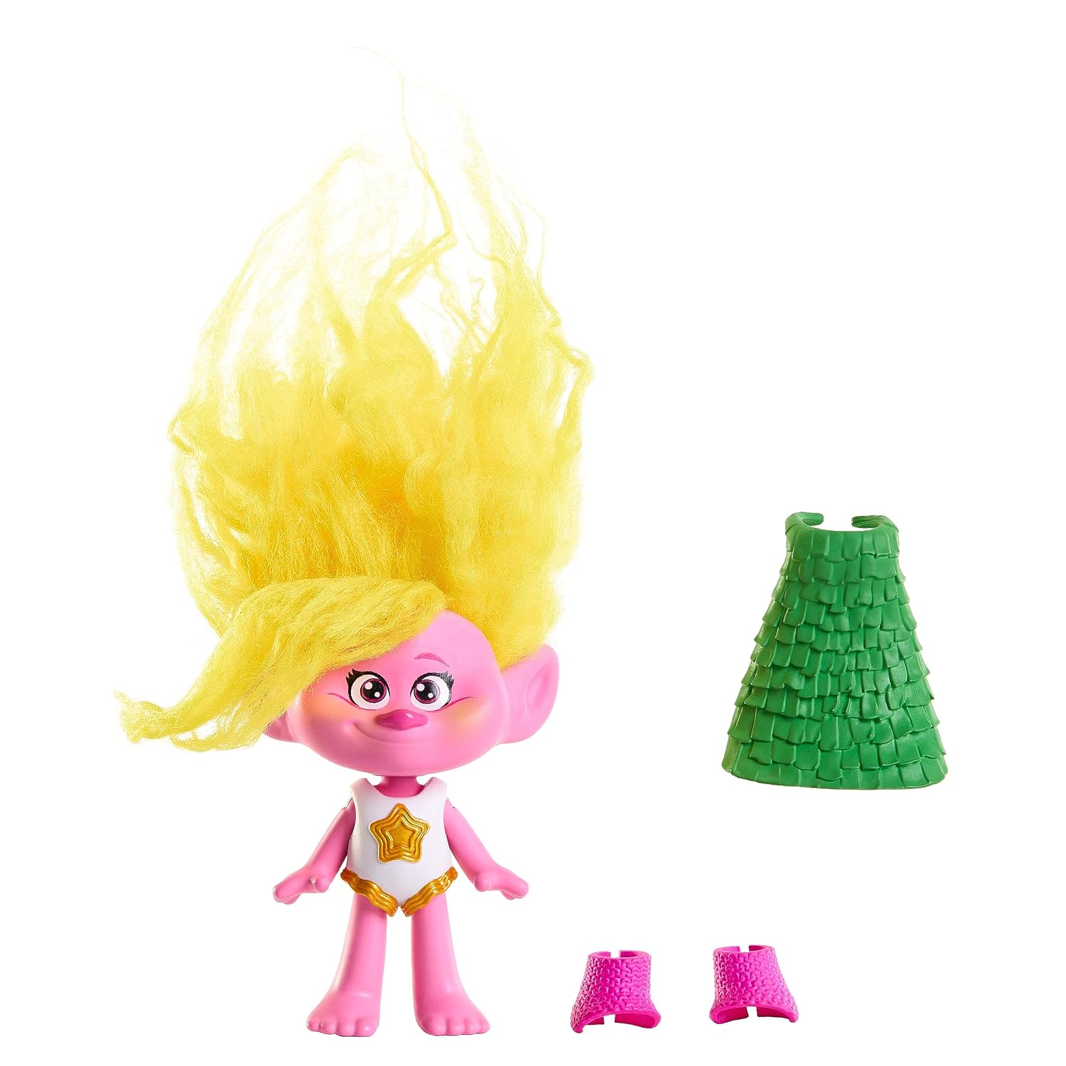 MATTEL Trolls 3 — Figurine Viva aux cheveux éclatants – Image 3