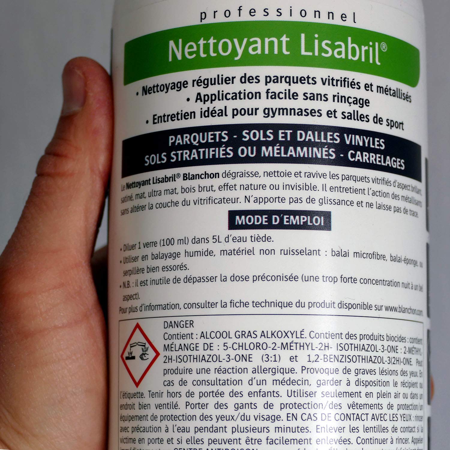 LISABRIL B90 — Produit nettoyant 1 litre – Image 3