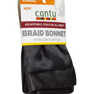 Alternative view of CANTU — Bonnet en Satin Extra Long Noir Taille Unique
