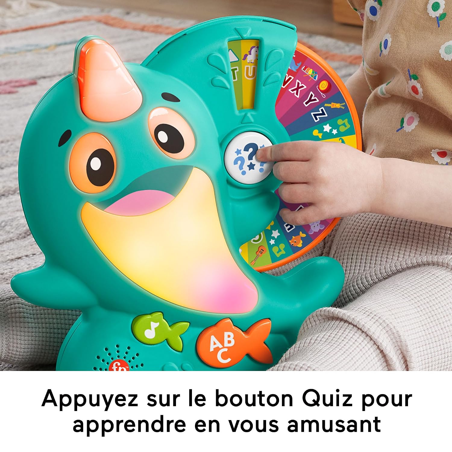 FISHER-PRICE Linkimals Solal le Narval — Jouet interactif bébé – Image 3