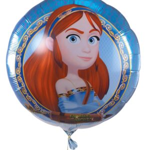 P'tit Clown - Accessoires Déco Robin des Bois™ - Licence Officielle - pour Décoration Anniversaire Enfant, Carnaval, Fêtes Costumées (Ballon Aluminium - Marianne - Ø 40 cm)